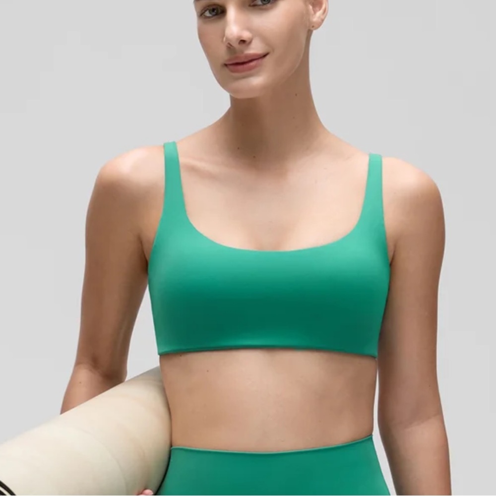 CRZ YOGA Butterluxe Square Neck Cami Padded Mini Bra Size M (8-10) - Picture 4 of 7